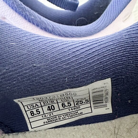 Brooks | Launch 9 Running Athletic Sneaker Shoe in Lilac / Cobalt / Silver - Picture 9 of 9